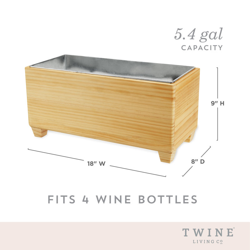 Ensemble de 1 gobelet en bois Twine