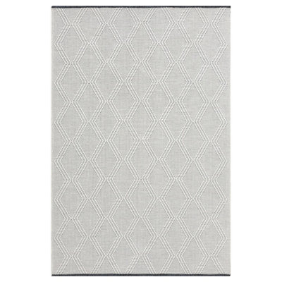 Modern Farmhouse Diamond Pattern Non-Slip Washable Rug