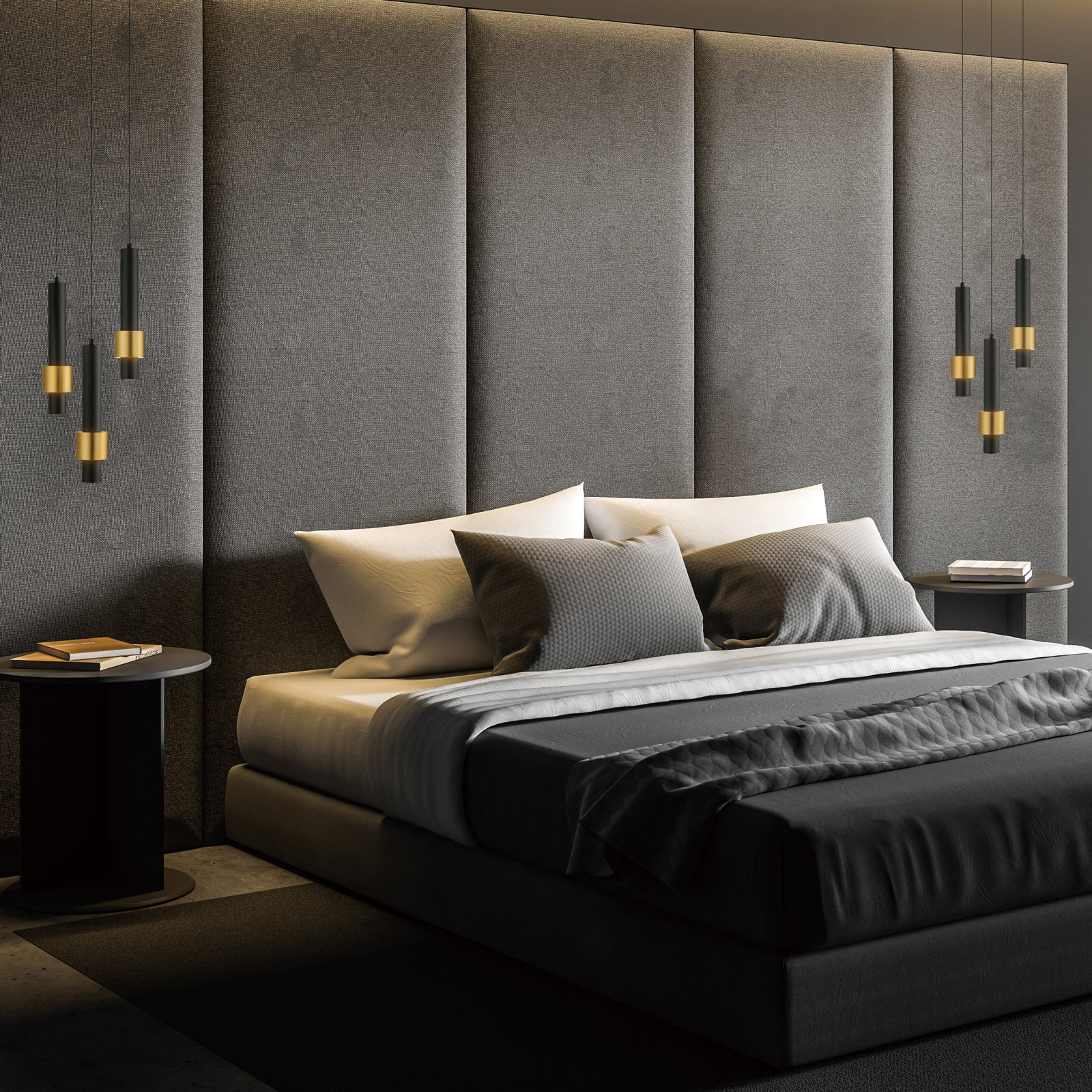 Aliene 3 Light Dimmable LED Pendant