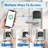 Keypad Smart Door Lock with Handle Keyless Entry Electronic Deadbolt Alternative Easy Installation