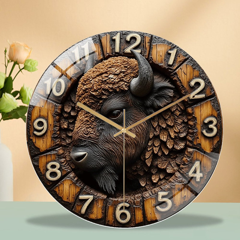 Horloge murale 12 po