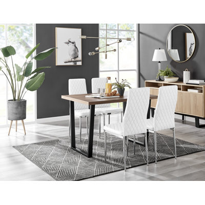 Eubanks 4 - Person Dining Set