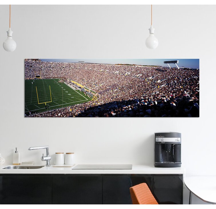 'Notre Dame Stadium USA' Photographic Print on Canvas