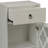 Side Table With Drawer And Door