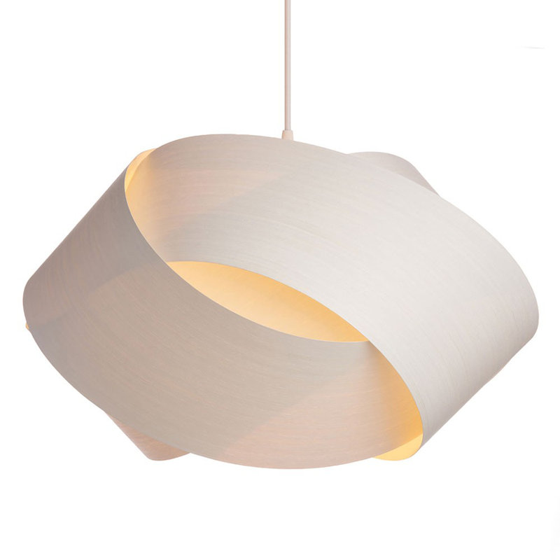 Serene Grande LED Chandelier, Danish White, 17" H x 25" W x 27" D