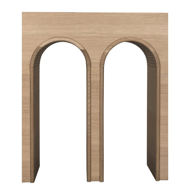 Enzo 83'' Solid Wood Console Table