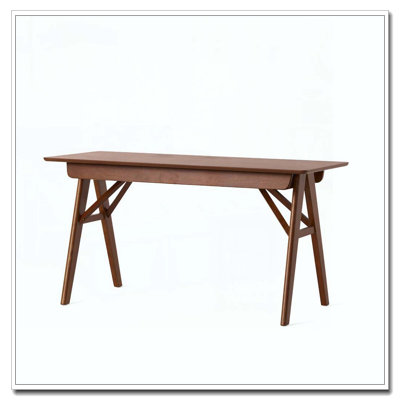Bureau en bois avec tiroirs