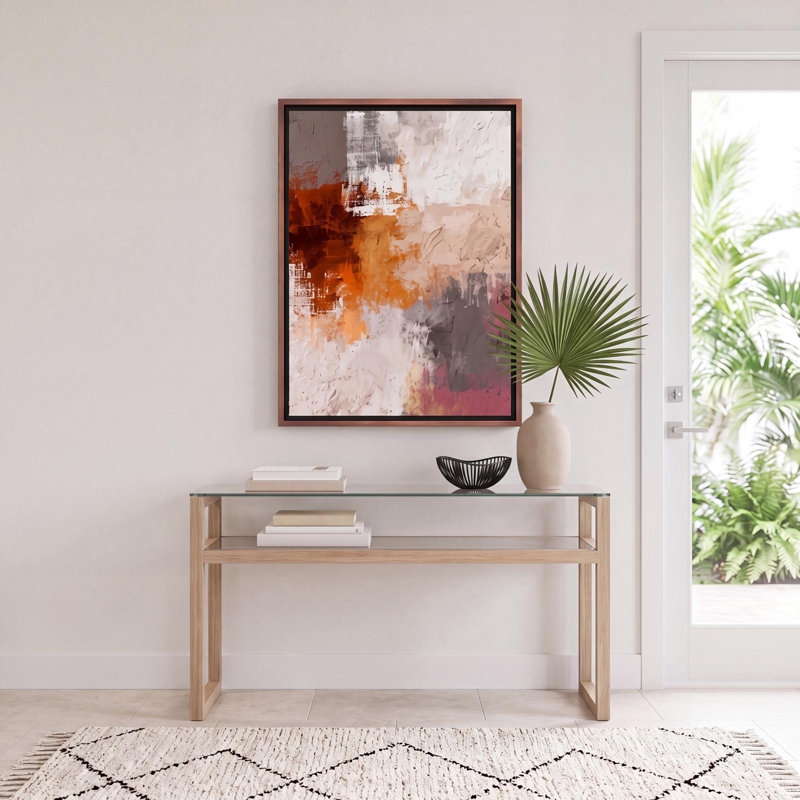 Form in Flame, 20" H x 26" W