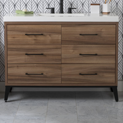 Ensemble de meuble-lavabo simple 49,06 "Avera