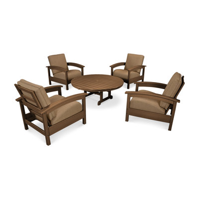 Ensemble de conversation à assise profonde 5 pièces Rockport
