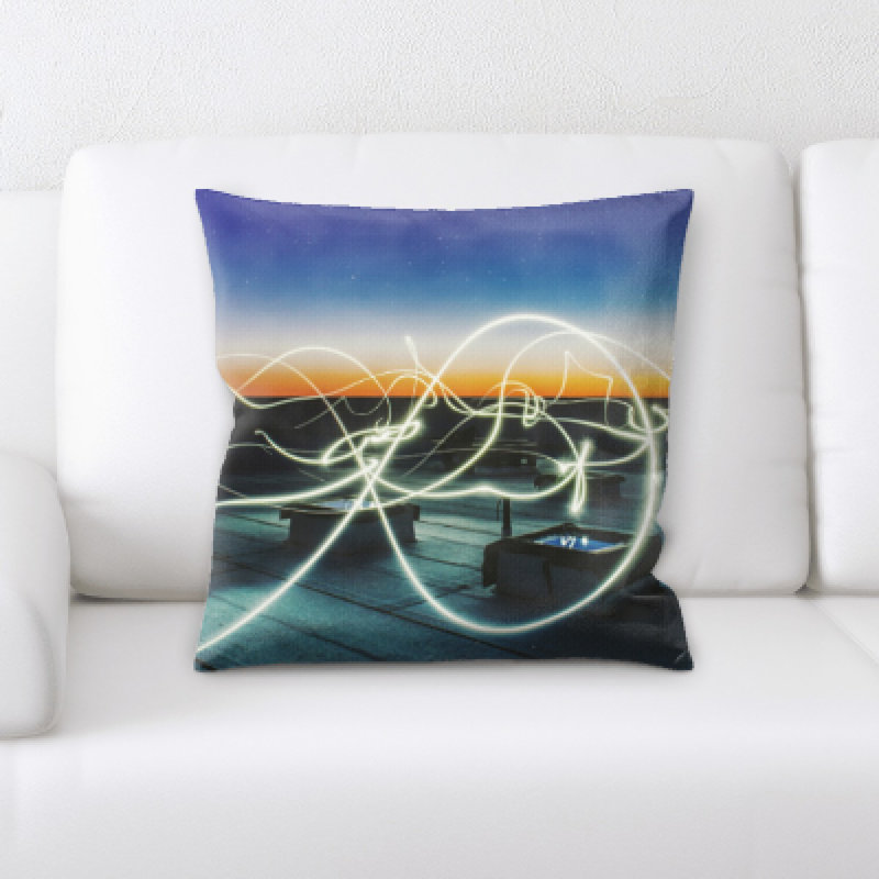 Microsuede Throw Pillow