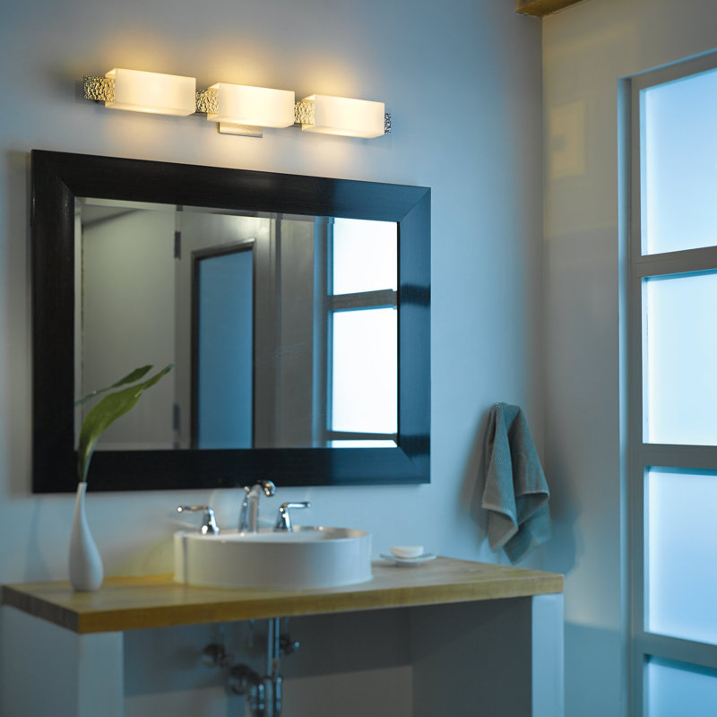 Oceanus 3 Light Sconce, Sterling