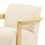 Fauteuil coulissant Marcos crème