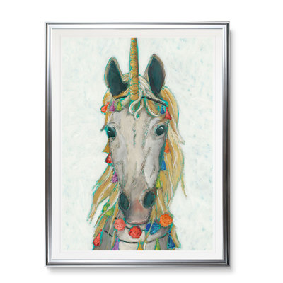 Fiesta Unicorn I - reproduction d'art sur toile