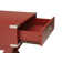 Grable Transitional Wooden 1-Drawer Rectangular End Table with Metal Corners