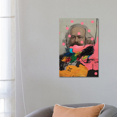 Mysterious Marx by Oleksandr Balbyshev - Wrapped Canvas Gallery-Wrapped Canvas Giclée