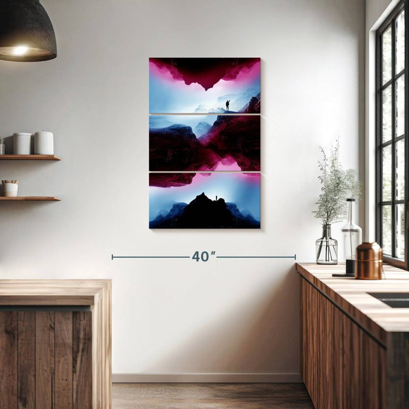 Avery Violet Learning From The Past, 38" H x 24" W