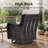 Deb 31" W Wicker Swivel Glider Chair with Ottoman and Cushions (Set of 2)-833917345