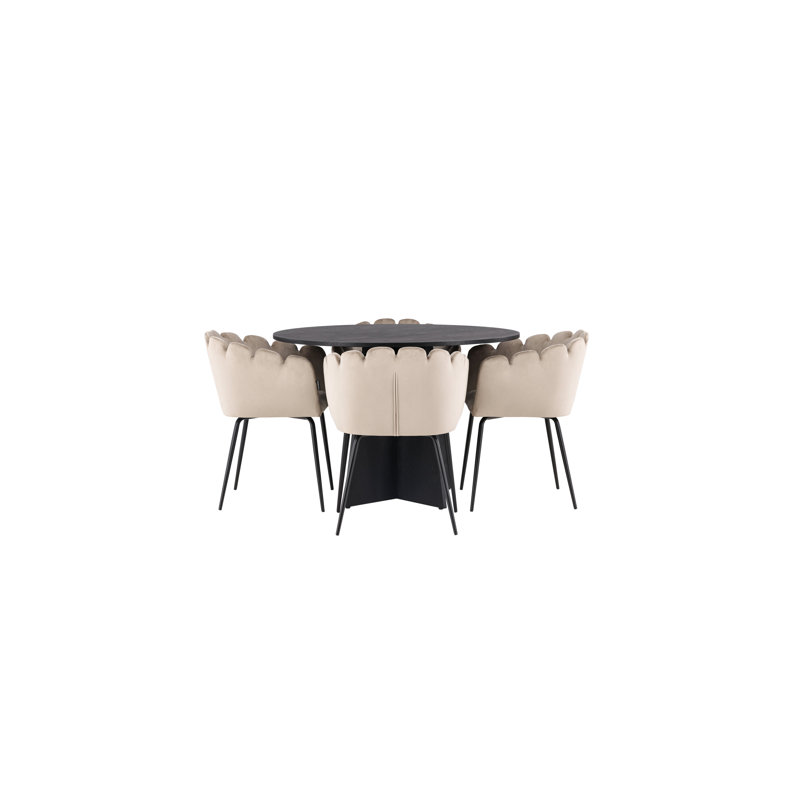 Rollegem 4 - Person Dining Set