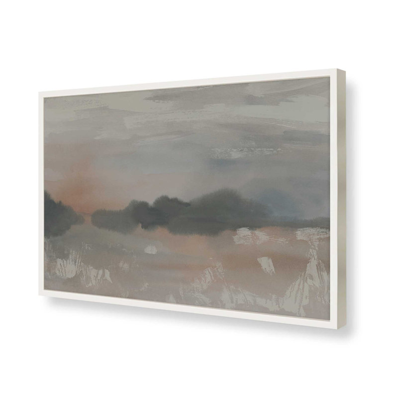 «Dark Meadow Mood II» par June Erica Vess, reproduction d'art, H 30 po x l 40 po, Blanc