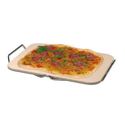 Pizza-backstein Mit Serviergestell