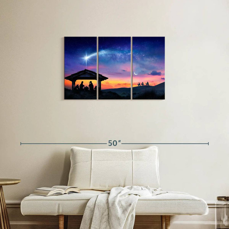 Adella Christmas Star, 20" H x 33" W