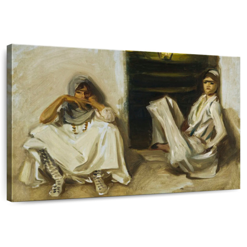 Leisha Two Arab Women 1905, 8" H x 12" W