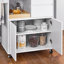 Broida Wood Kitchen Island