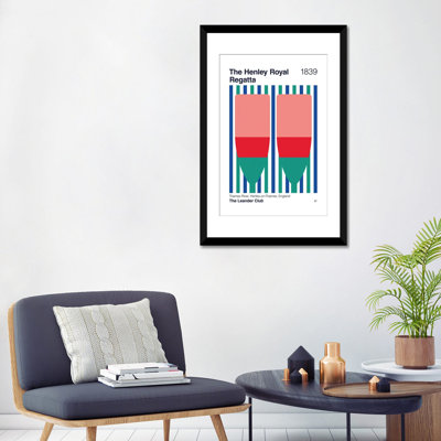 1839 Henley Royal Regatta - Wall Art Print - Framed Fine Art Paper
