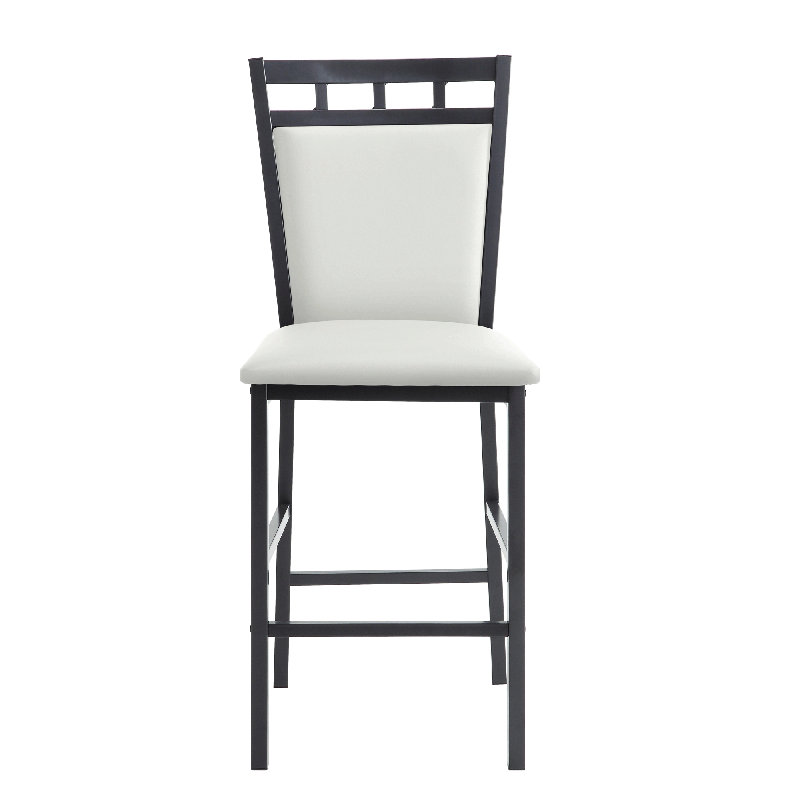 Chaise d'appoint Haverville, Blanc