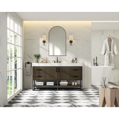 Meuble-lavabo simple 60 po