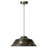 16"W Richvale 1-Light Antique Bronze Cone Pendant