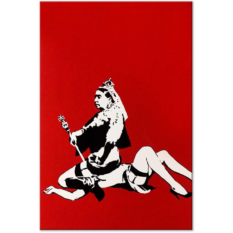 Queen - Print on Canvas, 90cm H x 60cm W