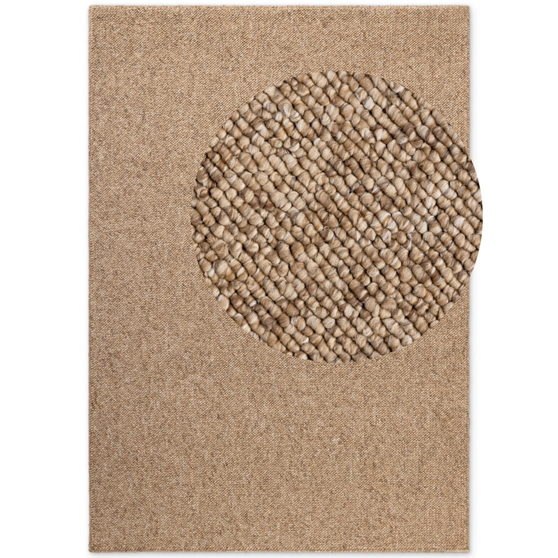 Felt Machine Tufted Area Rug, Rectangle 80 x 150 cm