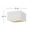 Kube Andi-Mia LED Outdoor Flush Mount-172140270