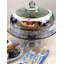 Barcelona Blue Salters Cake Stand