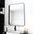 Bathroom Mirror with Black Aluminum Frame