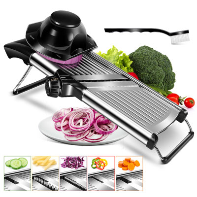 TOPMART Stainless Steel Mandoline Slicer