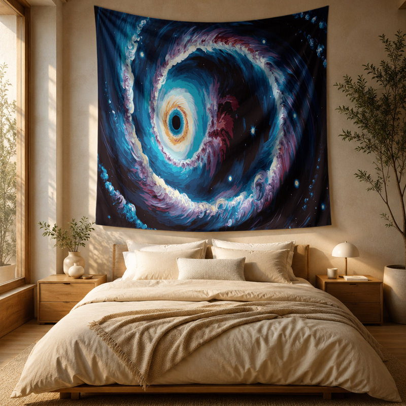 Tapisserie murale Space Helix Nebula, 51 po x 60 po