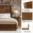 Graciana 4-Piece Fluted Solid Wood Bedroom Set-1421236470-1421236456