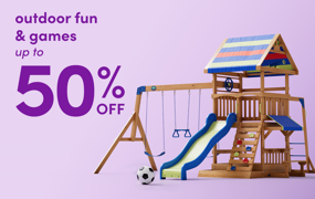 outdoor fun & games clearance