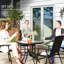 Folding Patio Dining Armchair