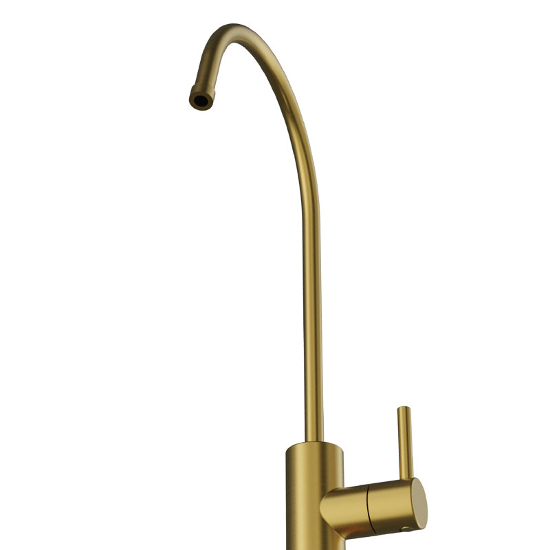 Robinet à poignée simple Karran Kestrel, Or brossé