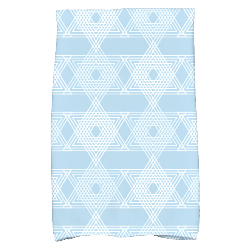 Torchon Hannukah, Bleu