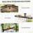 Ventilated Barbecue Gazebo Shelter,Outdoor Grill Gazebo,With Side Awning,Side Shelves And Hooks-126448333