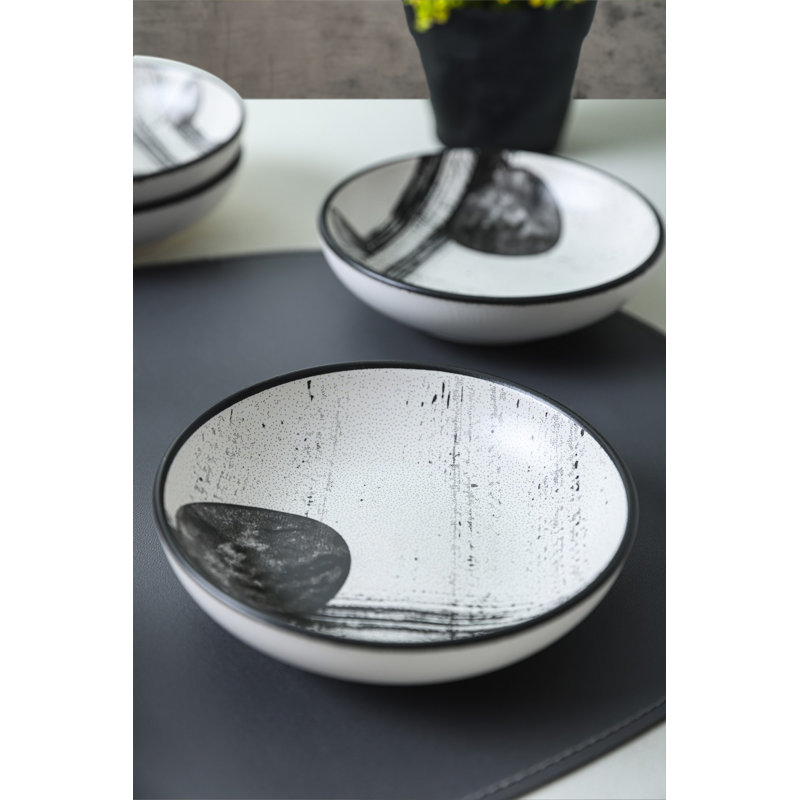 Ivy Bronx Daiyana 100% CERAMIC STONEWARE Salad Bowl