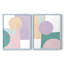 Papier Daydream I - impression encadrée de qualité supérieure - prête à être accrochée - aucun clou requis - aucun clou requis-1966956695-1966956703