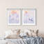 Lavender Shadows Set Framed Graphic Art-1962056188-2069827686