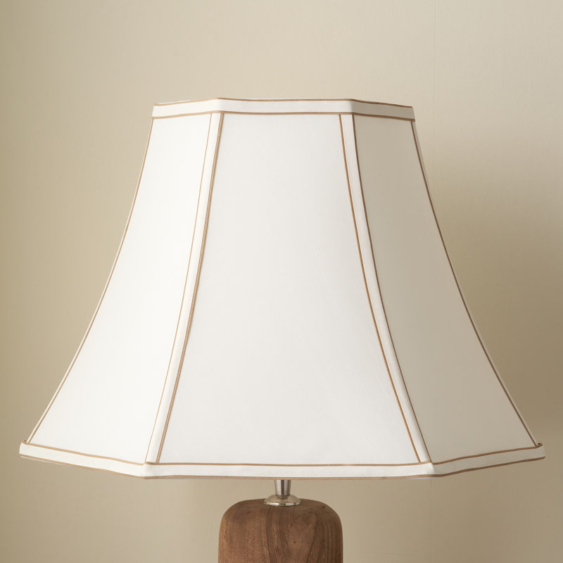 Ervine Bell Lamp Shade ( Uno ), 28cm H x 35cm W x 41cm D, Cream