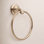Anneau porte-serviette rond fermé à fixation murale, accessoire et quincaillerie de salle de bain Linden™